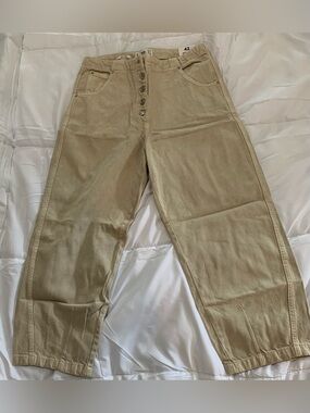 New Mango Straight Pants 16